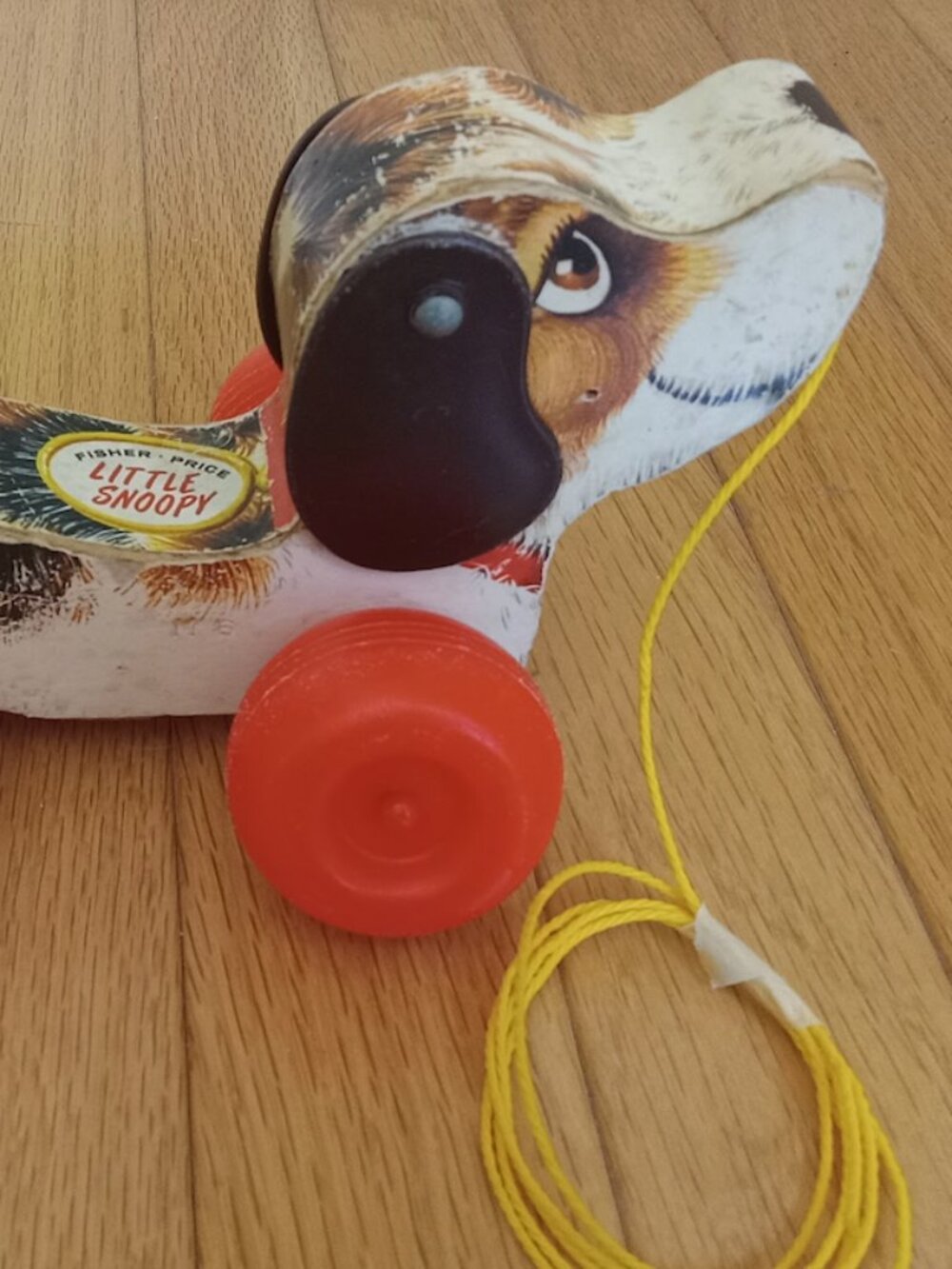 "Little Snoopy" puppy pull toy